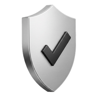Approval checkmark icon in 3D on the Cove Yieldics how it works page